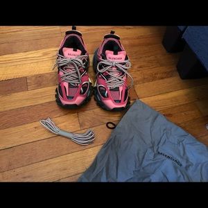 Balenciaga Track Pink Blue